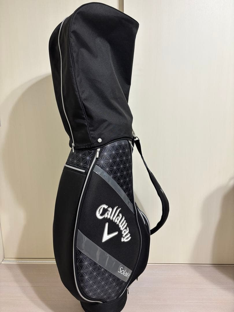 美品！キャロウェイソレイルキャディーバックブラック