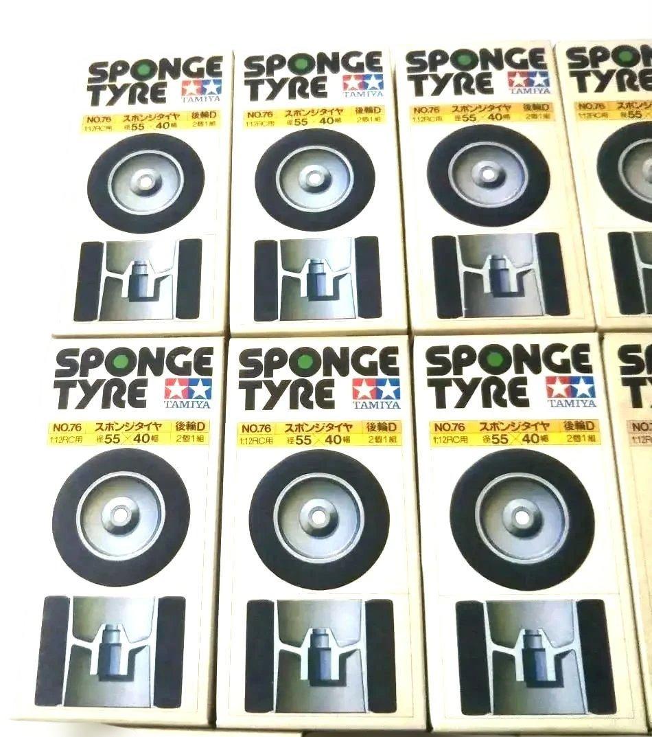 未使用⬛️小鹿タミヤ⬛️SPONGE TYRE 55/40 11個セット