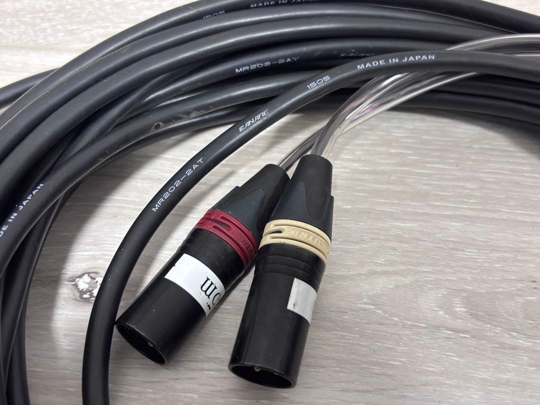 15m CANARE MR202-2AT 2chマルチケーブル