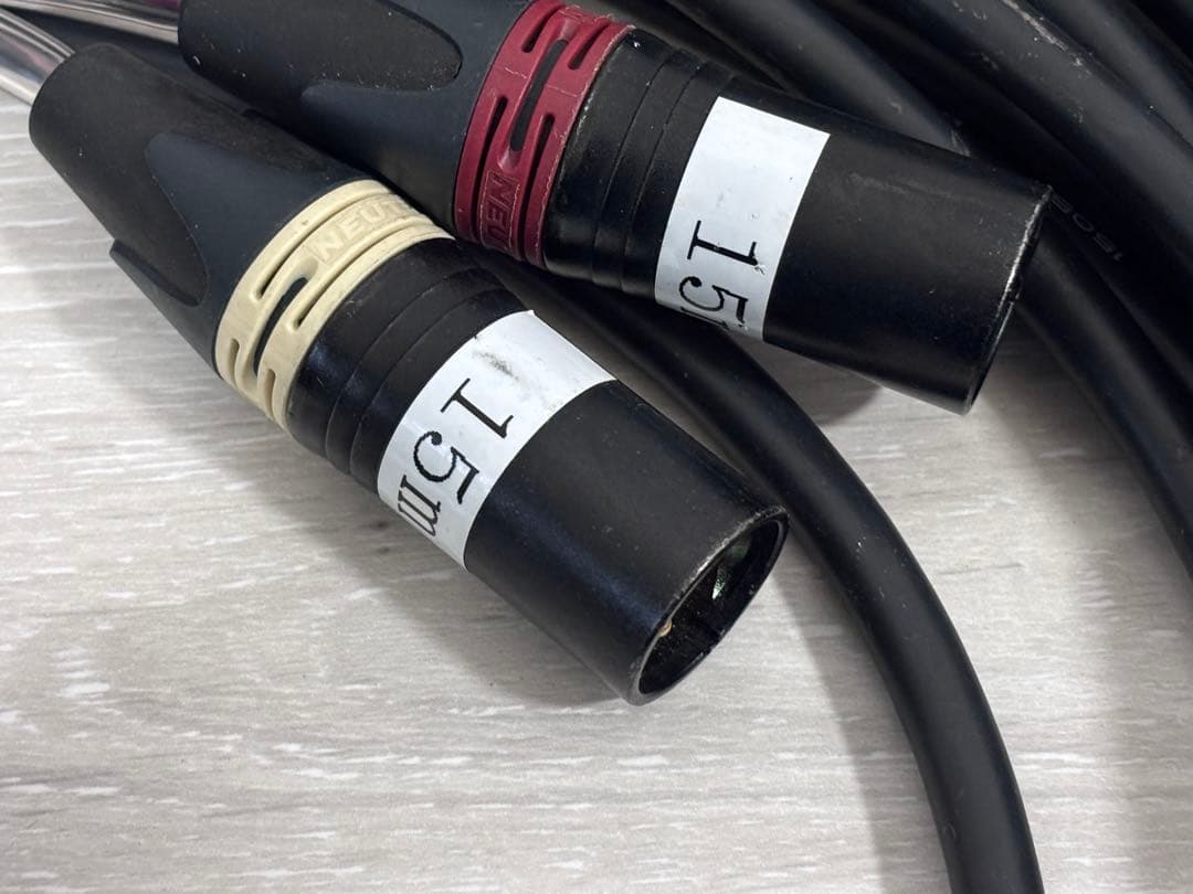 15m CANARE MR202-2AT 2chマルチケーブル