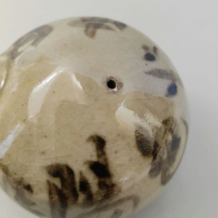 秋艸道人(会津八一)　水滴　書文具