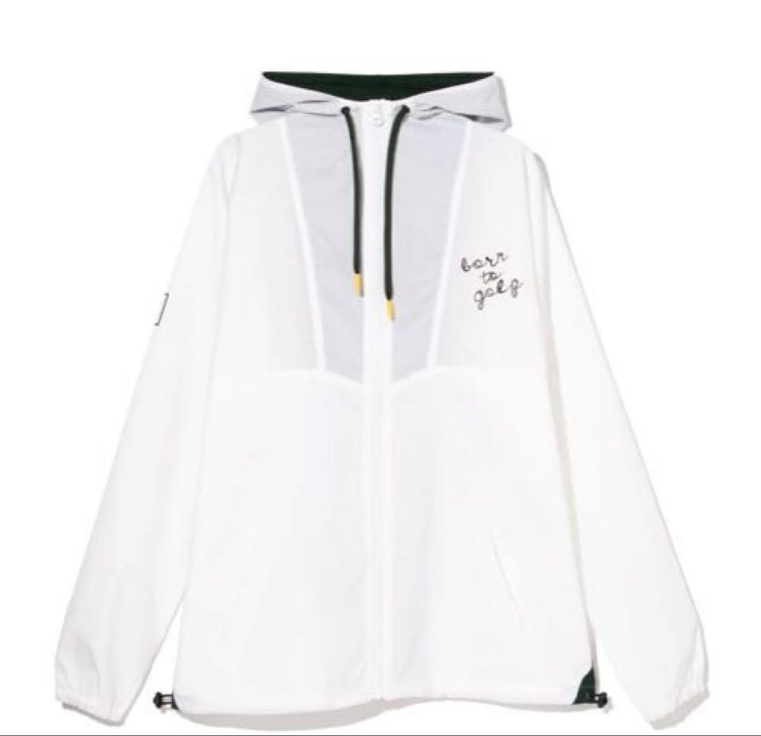 新品未使用【デヴァロー ゴルフ】 メンズ ドットエアーWRブルゾン ホワイト Ｍ