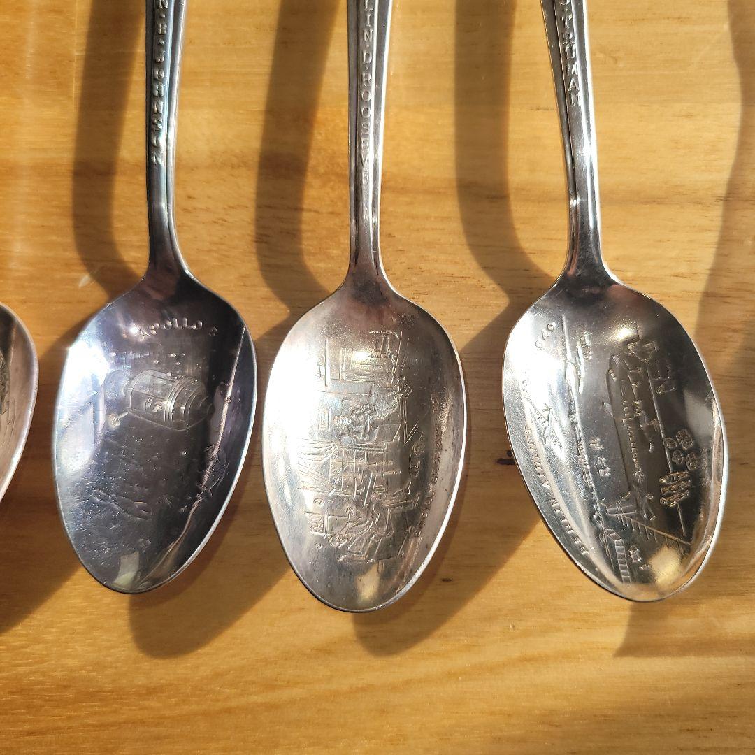 アメリカ歴代大統領 歴史的スプーン7本セット（未使用1本）