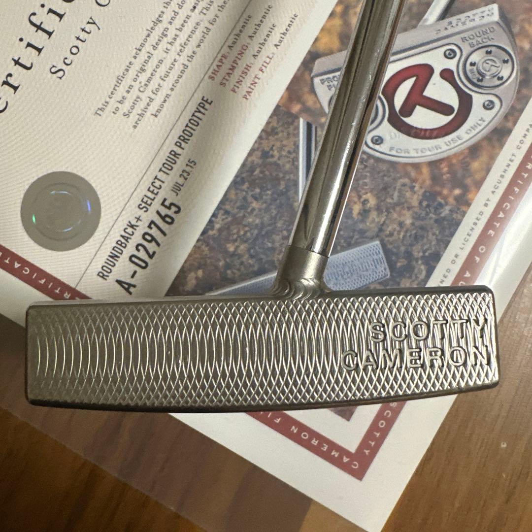 SCOTTY CAMERON(スコッティキャメロン)ツアー限定支給品証明書有