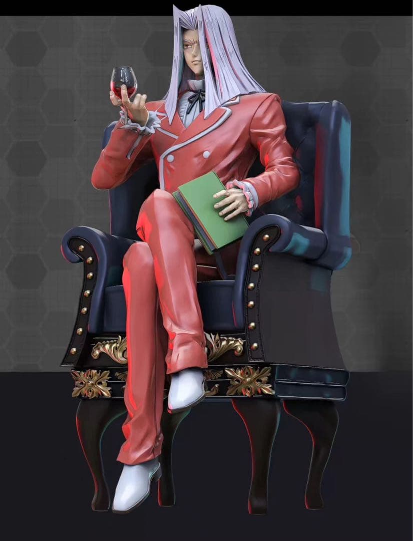 遊戯王 ペガサス・J・クロフォード ガレージキット ガレキ スタチュー