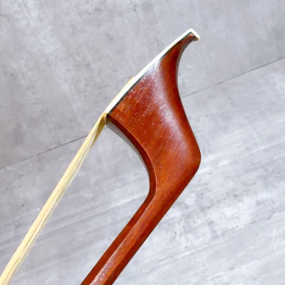 コントラバス　弓　弦楽器　ケース付き