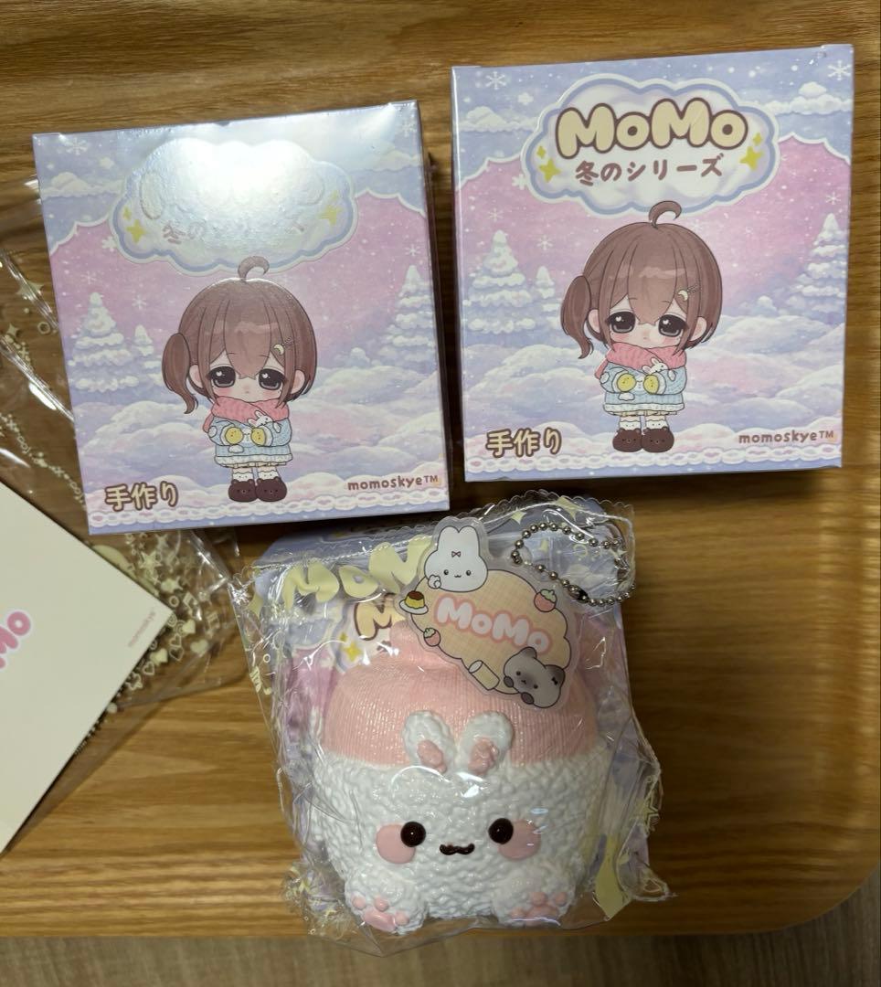 MoMoスクイーズ　冬のシリーズ　3個セット