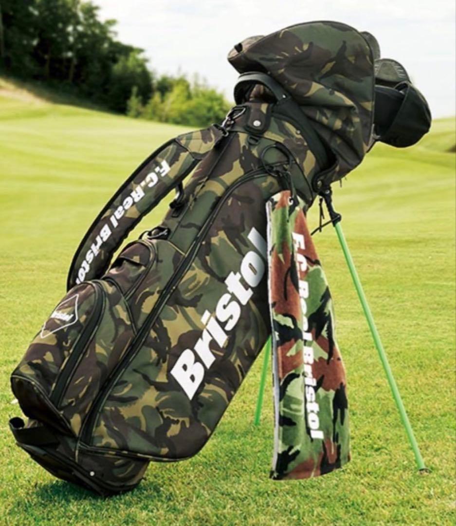 F.C.Real.Bristol GOLF BAG 未使用新品　迷彩