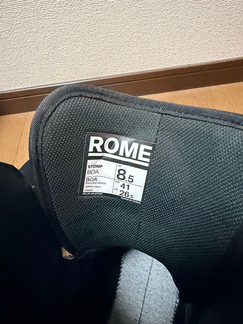 ROME SDS STOMP BOA スノボー ブーツ