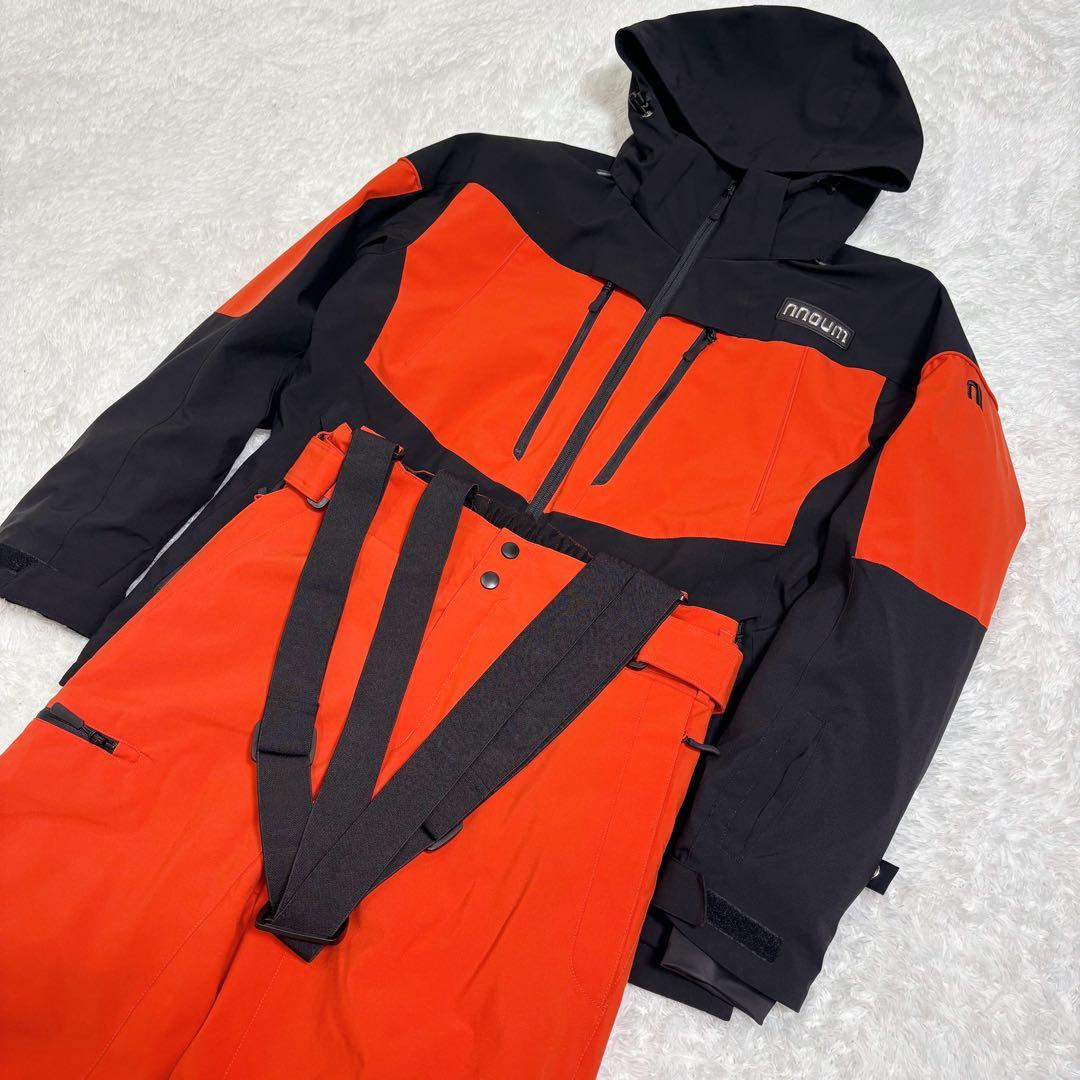 nnoum フード付き スキーウェア上下 Lサイズ