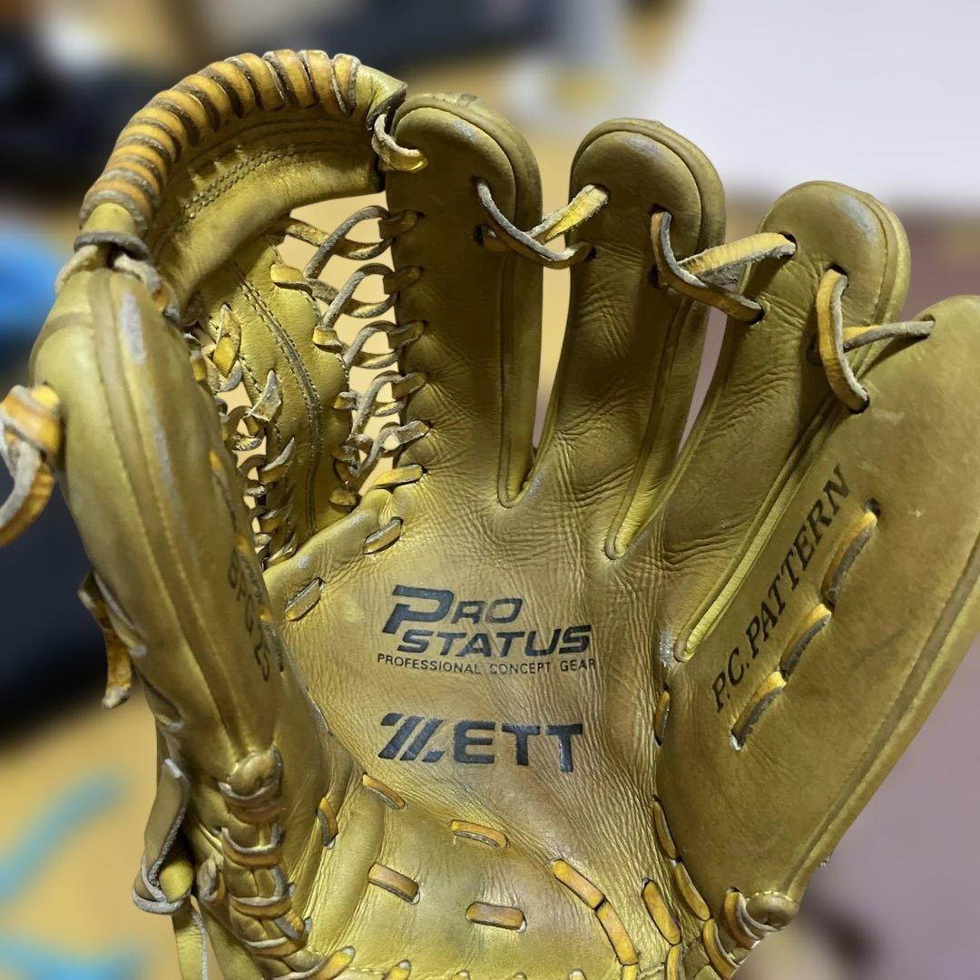 し*ま様 ZETT PRO STATUS内野用 硬式グローブ