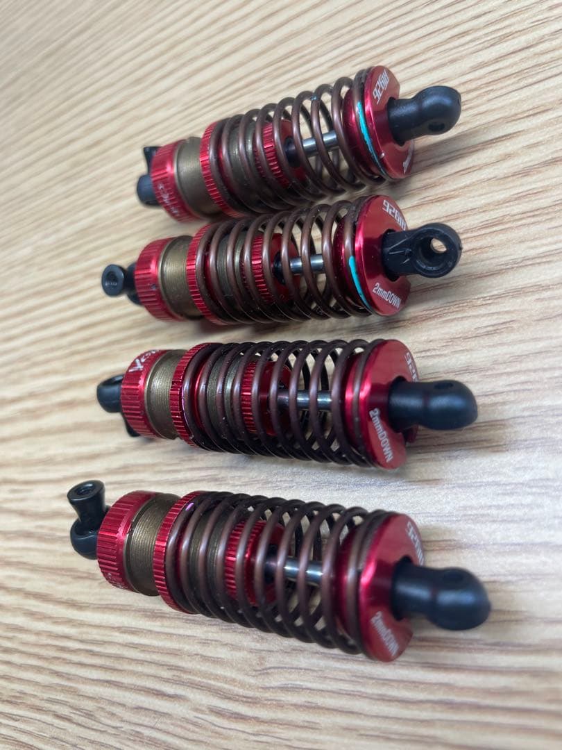 ヨコモ　ビックボアショック　RC926リテーナーレッド　RDX yd-2 ガルム