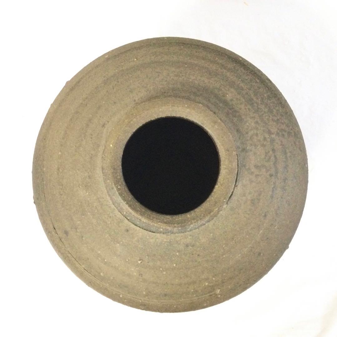 備前焼 大壷 小西陶蔵作 飾り壷 供箱付 AB4