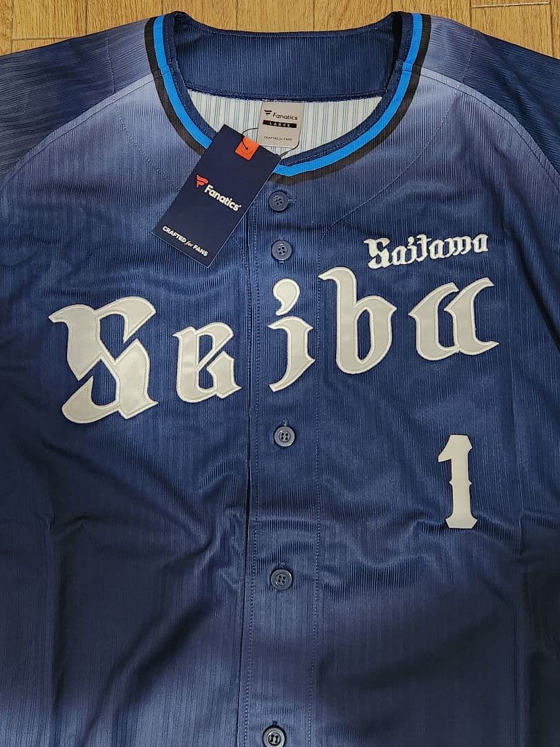 栗山巧1★埼玉西武ライオンズ・ビジターユニフォーム★ Lサイズ★2026年引退