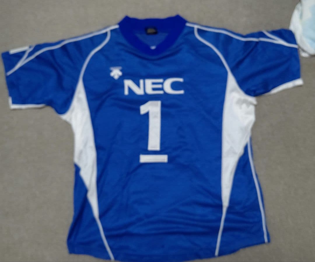 【114】 実物 Vリーグ NECブルーロケッツ 大村悟選手 ユニフォーム