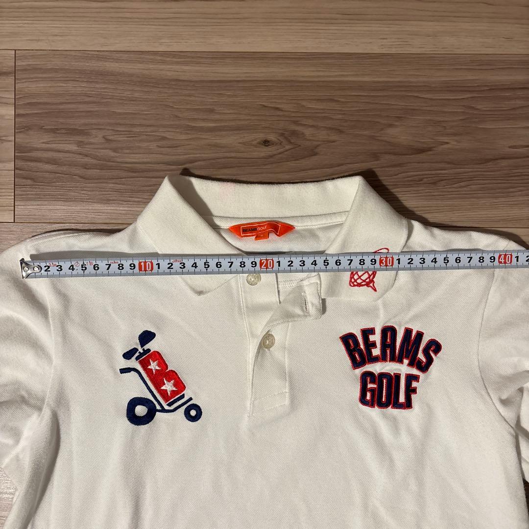 BEAMS GOLF ホワイト 長袖シャツ