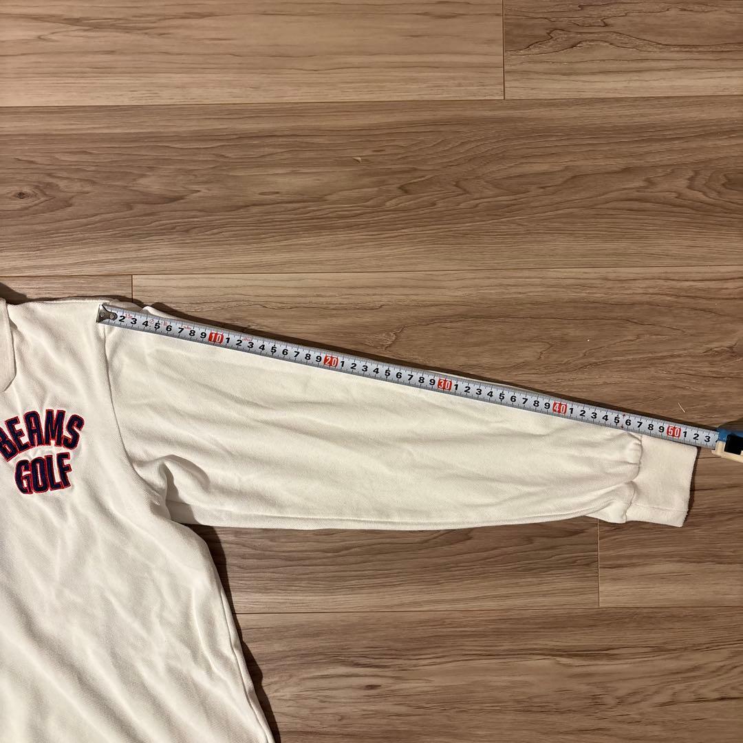 BEAMS GOLF ホワイト 長袖シャツ