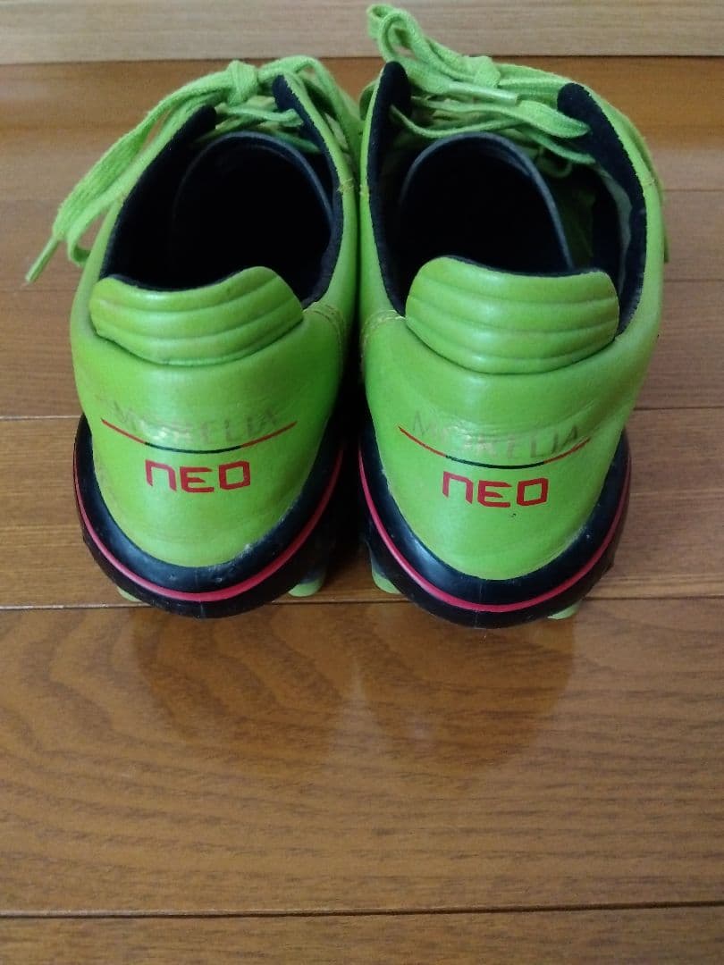 ミズノ　モレリアネオ　グリーン✕ブラック　初期モデル　27センチ　日本製