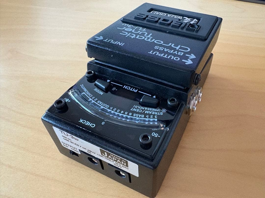 BOSS TU-3w ペダルチューナー