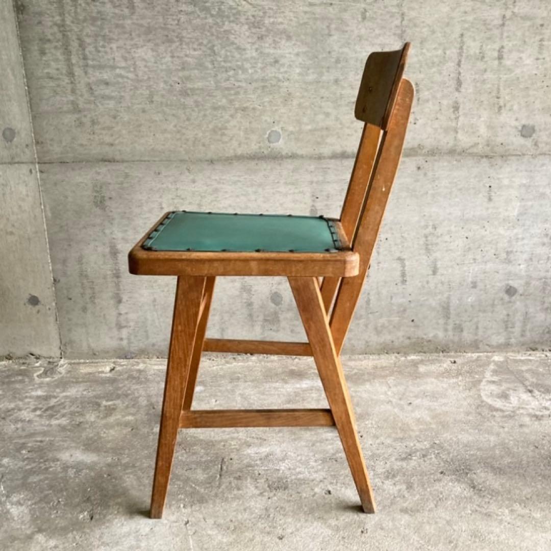 オールドマルニ チェア 椅子 背もたれ 木製 家具 レトロ ヴィンテージ