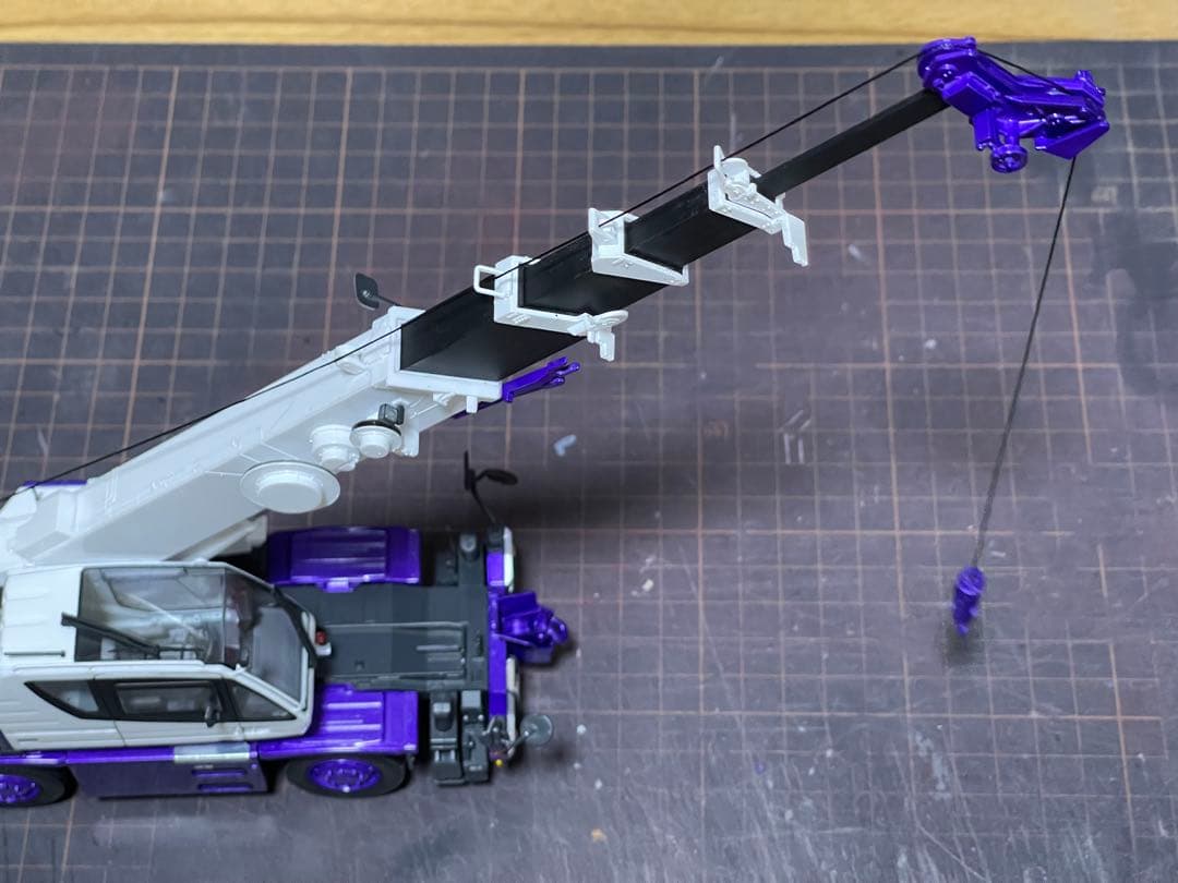 デコトラ‼️1/35★ラフタークレーン★完成品‼️