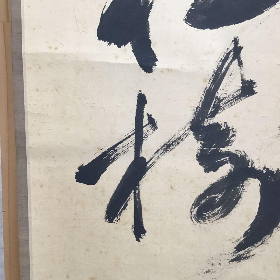 K茶道具　掛軸　松樹千年翠　松尾流十代不染斎筆、葆光斎書付　共箱紙箱S980KJ