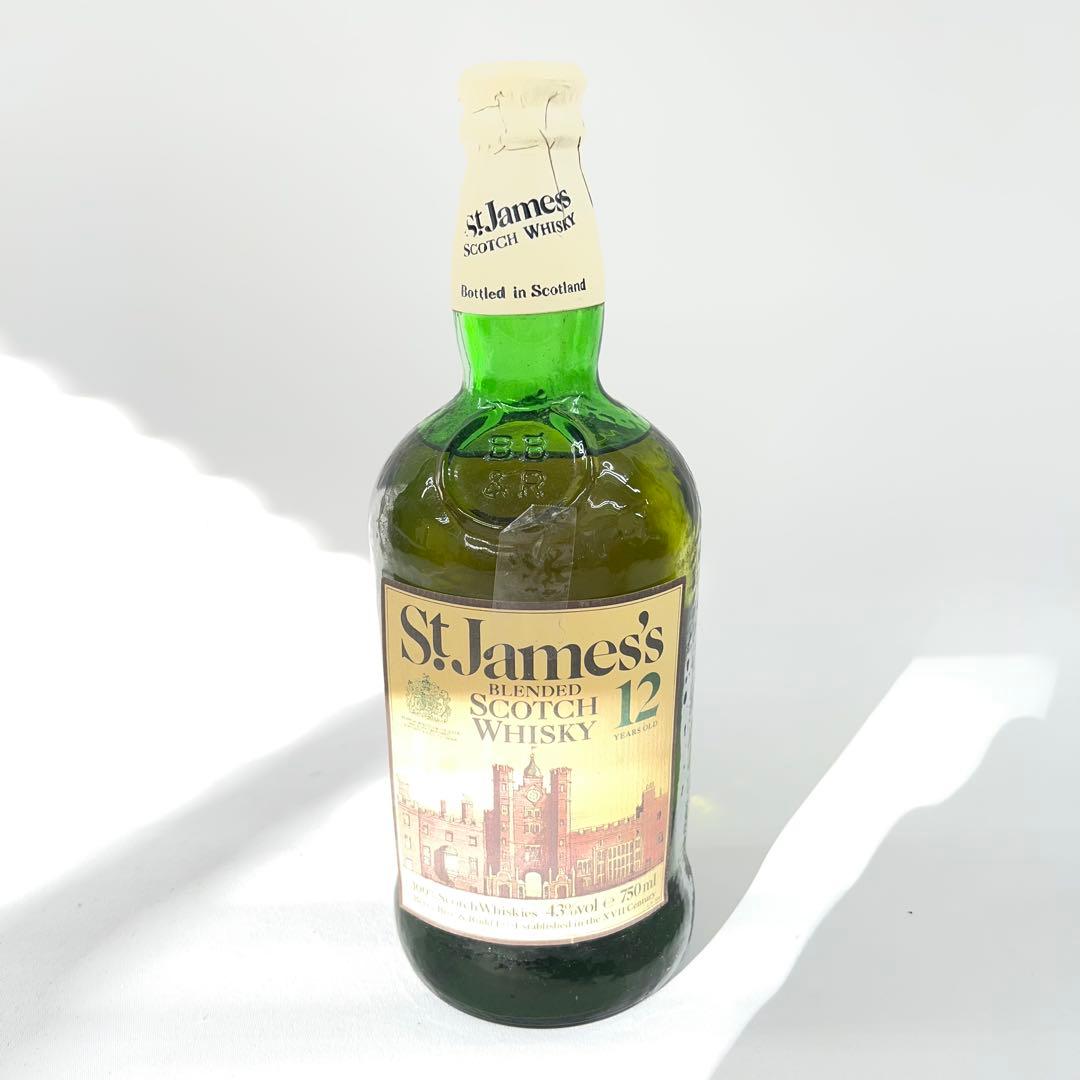 未開栓 ウイスキー セント ジェームス 12年 750ml 43% スコッチ