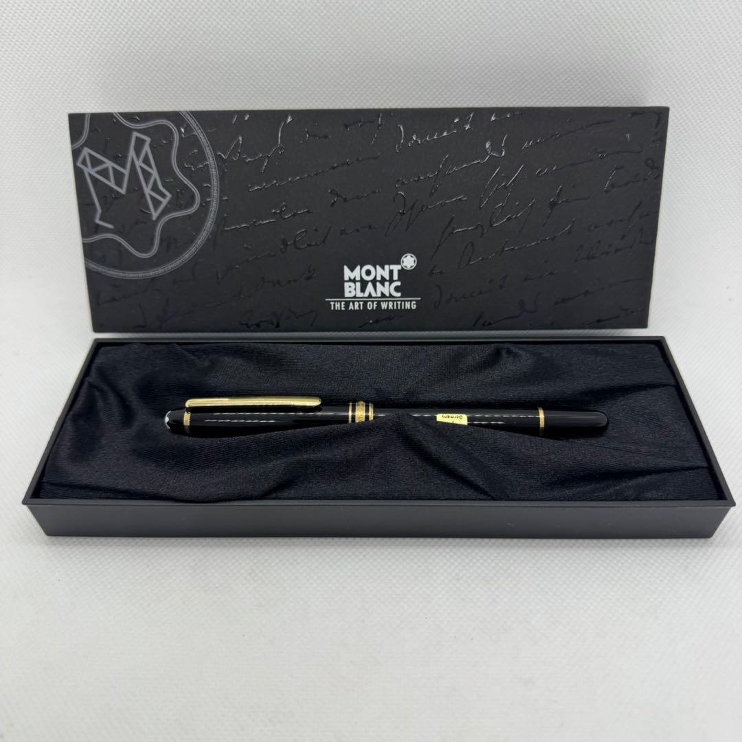MONT BLANC 黒 万年筆 専用ケース付き