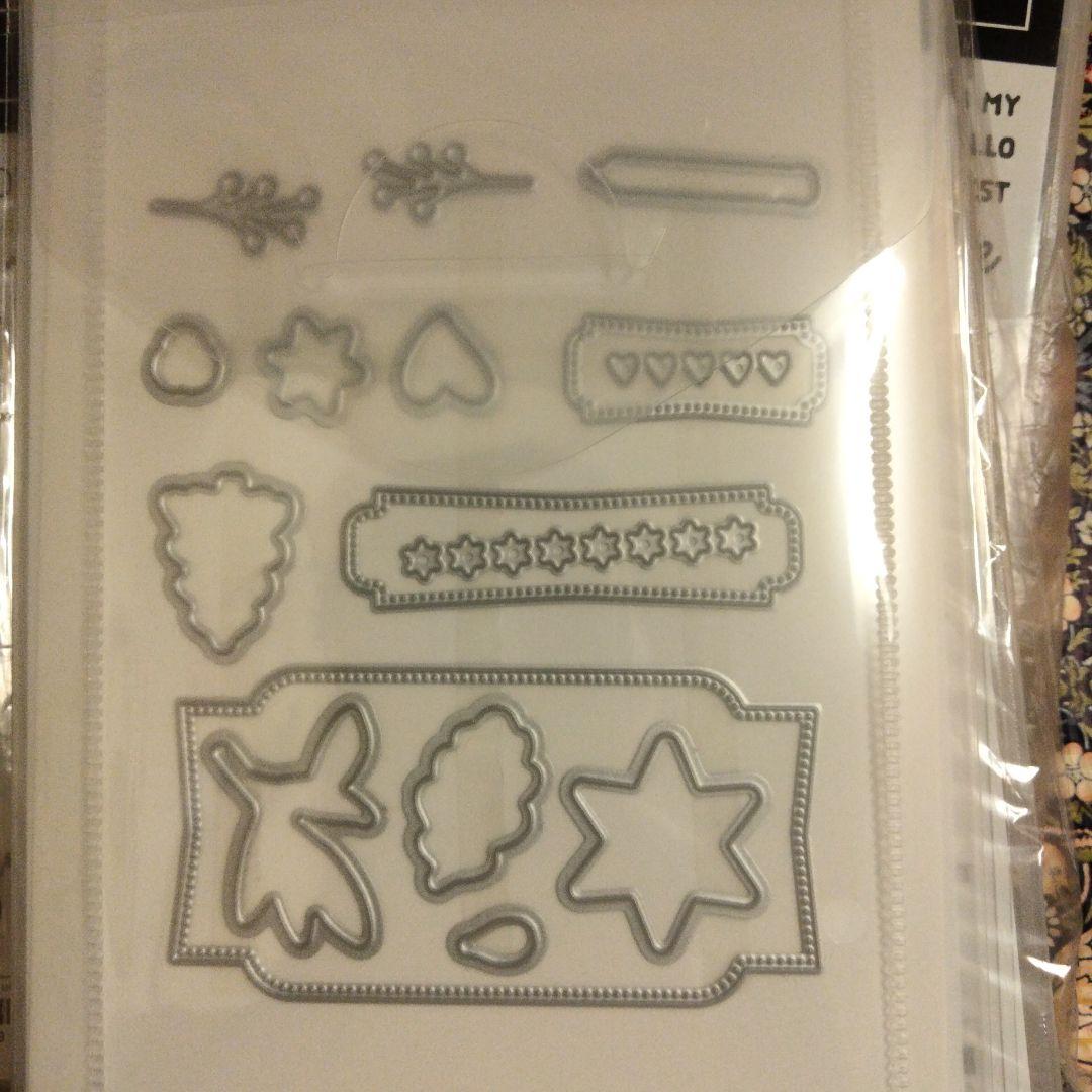 お値下げ　１点限り♡未使用　新作スタンピンアップ　一年中大活躍スタンプ&ダイ