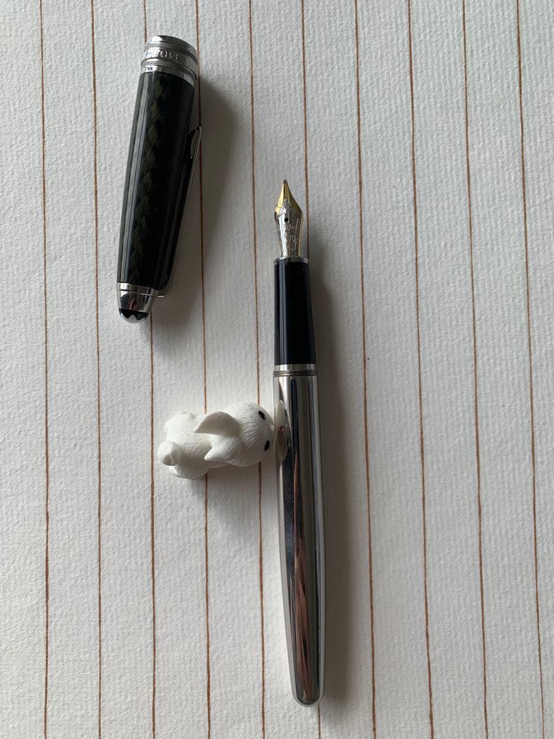 モンブラン ソリテール ル・グラン 144 18Kペン先カーボン 万年筆