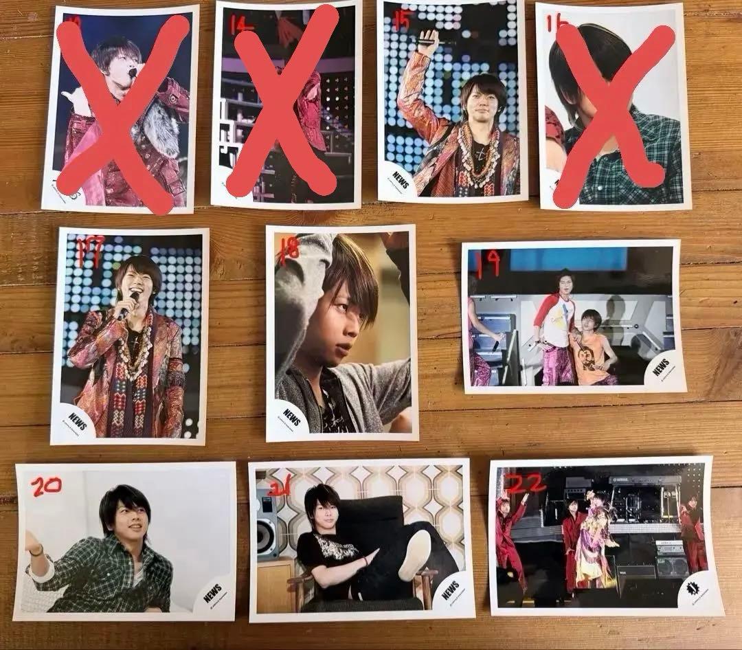 NEWS 増田貴久 公式写真バラ売りページ