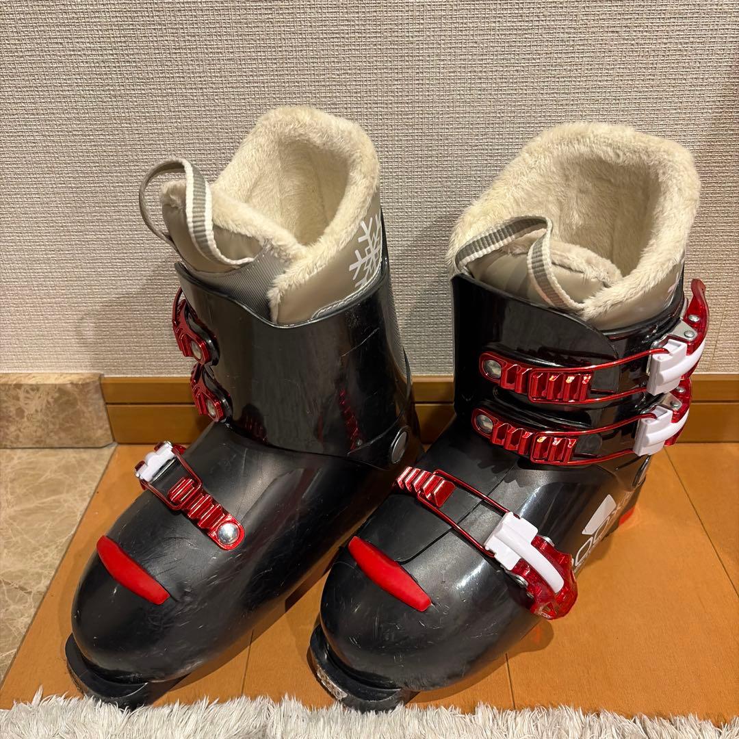 ロシニョール　スキー板　スキーブーツ　ストック　ジュニア　セット 120 22