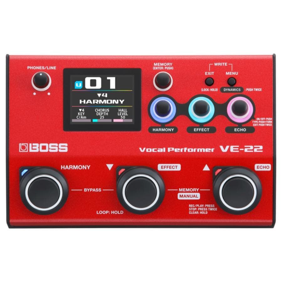 BOSS Vocal Performer VE-22/ボス ボーカルエフェクター