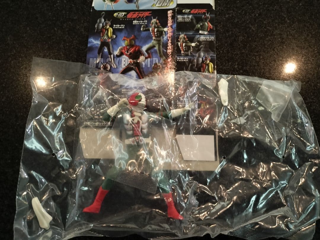 HDC 仮面ライダー フィギュア 全5種＋シークレット1種　計 6体セット