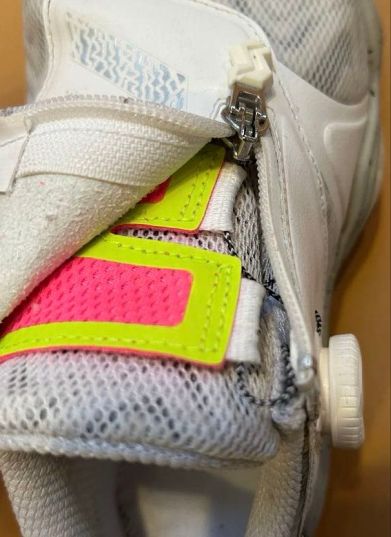 16日まで‼︎adidasゴルフシューズWコードカオス24.5美品ホワイトグリーン