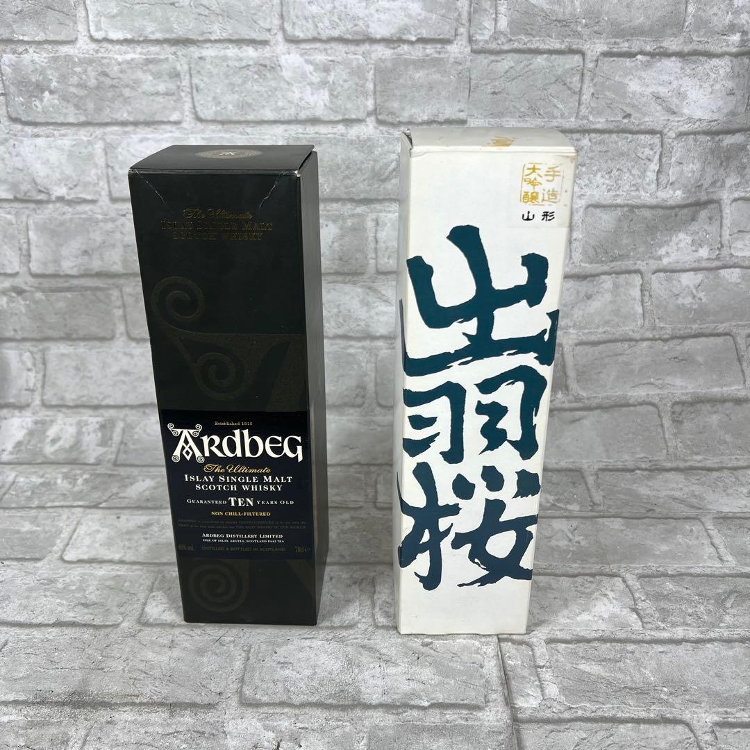 未開封 アードベック10年 ウイスキーと日本酒のセット