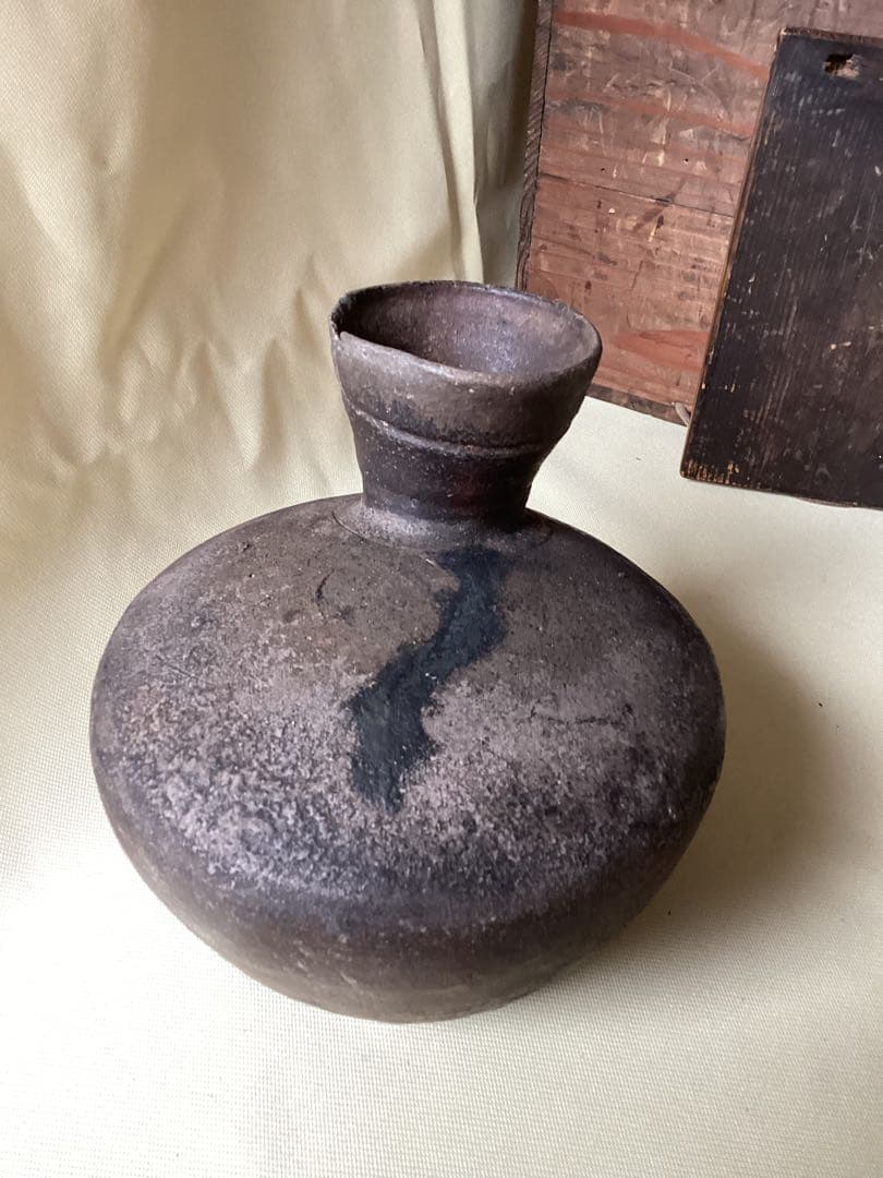 須恵器土器　コレクター商品　鴨形須恵器