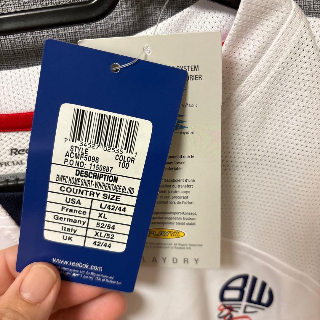 ボルトンワンダラーズ　中田英寿　ユニフォーム