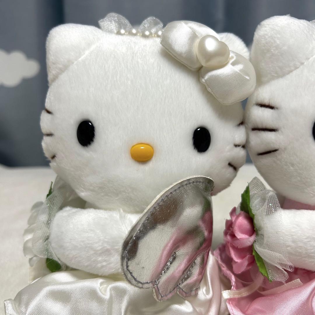 ハローキティ　キティ　エンジェルキティ　ぬいぐるみ　景品　2004 サンリオ