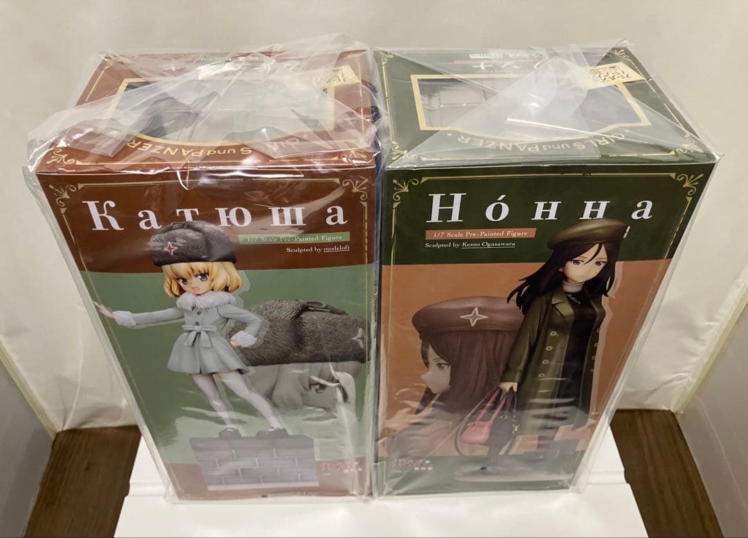 【未開封】ガールズ&パンツァー『カチューシャ& ノンナ私服Ver.』BNA特典付