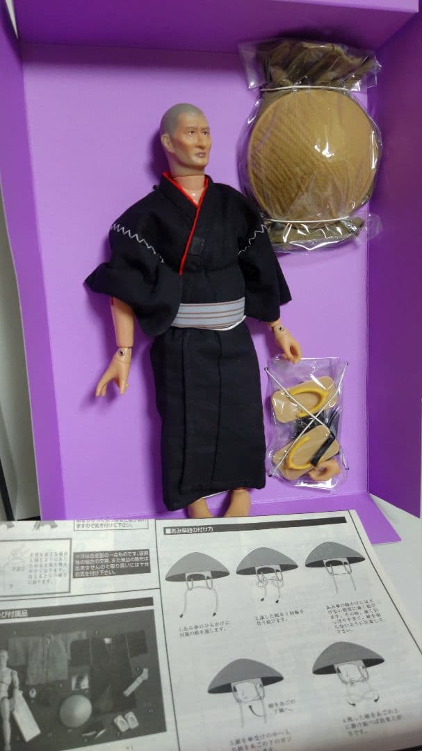 アルフレックス　時代劇 必殺シリーズ 仕置人 念仏の鉄 山崎努 フィギュア