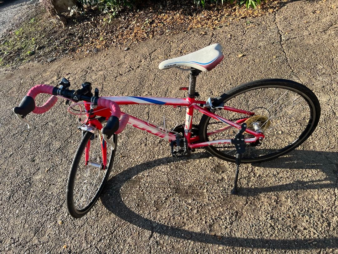 スポーツサイクル 赤/ピンク(富士自転車)24号