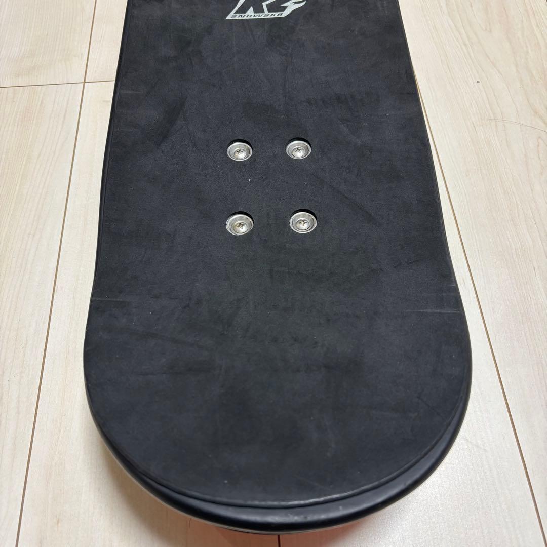 【使用1回】 K2 スノースケート スケートボード ケーツー ブラック 美品