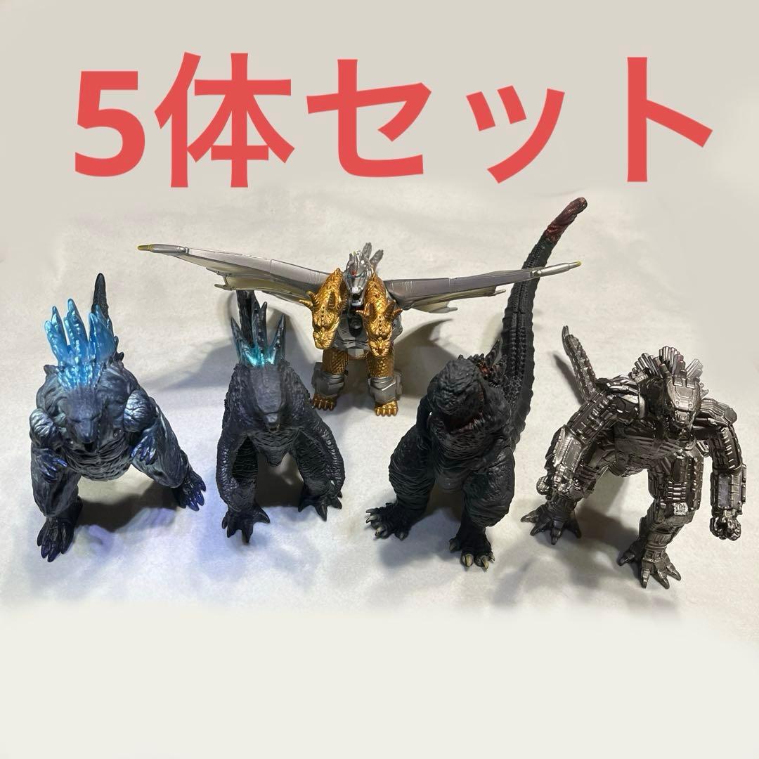 ゴジラシリーズ フィギュア　5体まとめ《ジャンク》