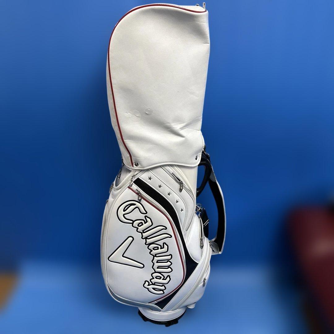 Callaway キャディバッグ ホワイト美品商品
