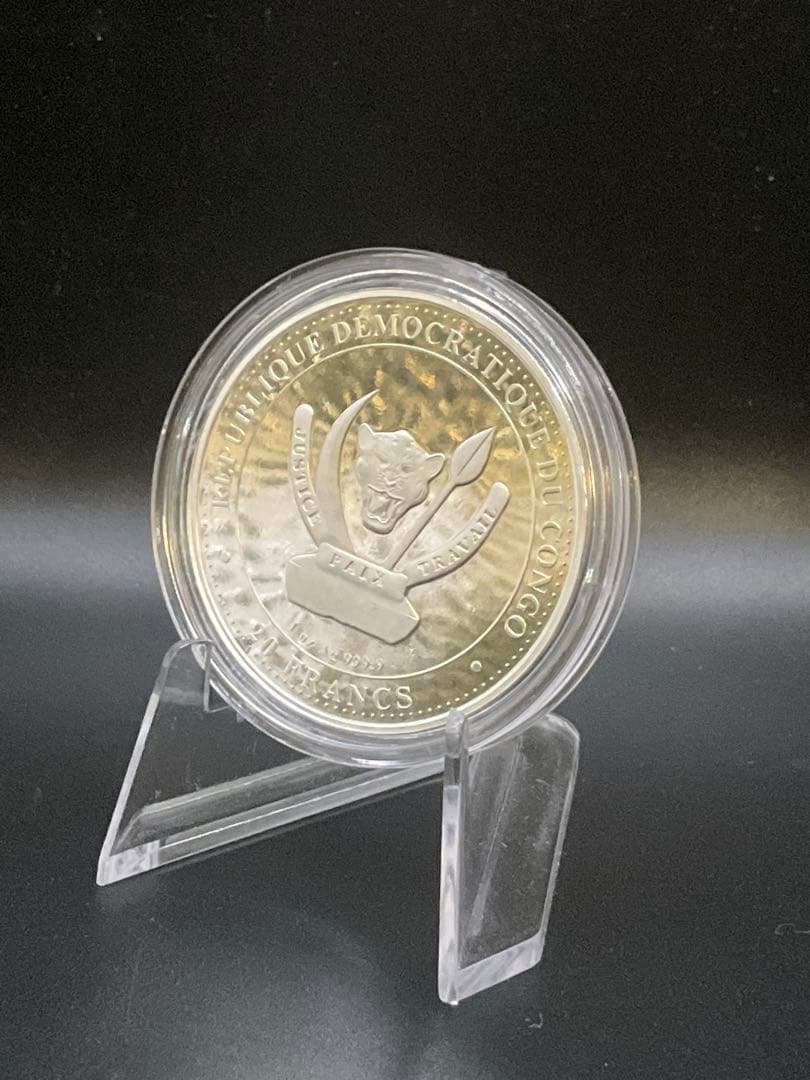 2023年 PREHISTORIC LIFE ステゴサウルス　1オンス銀貨