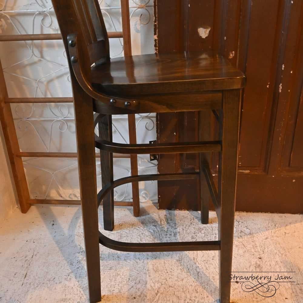 IFU-413-2 英国ヴィンテージ カウンターチェア ハイチェア BARチェア