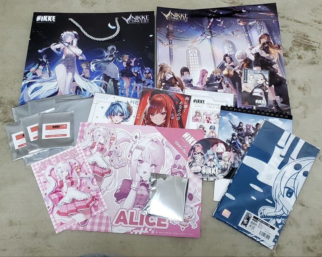 【バラ売り不可・非売品有】勝利の女神NIKKE オーケストラ 他グッズまとめ