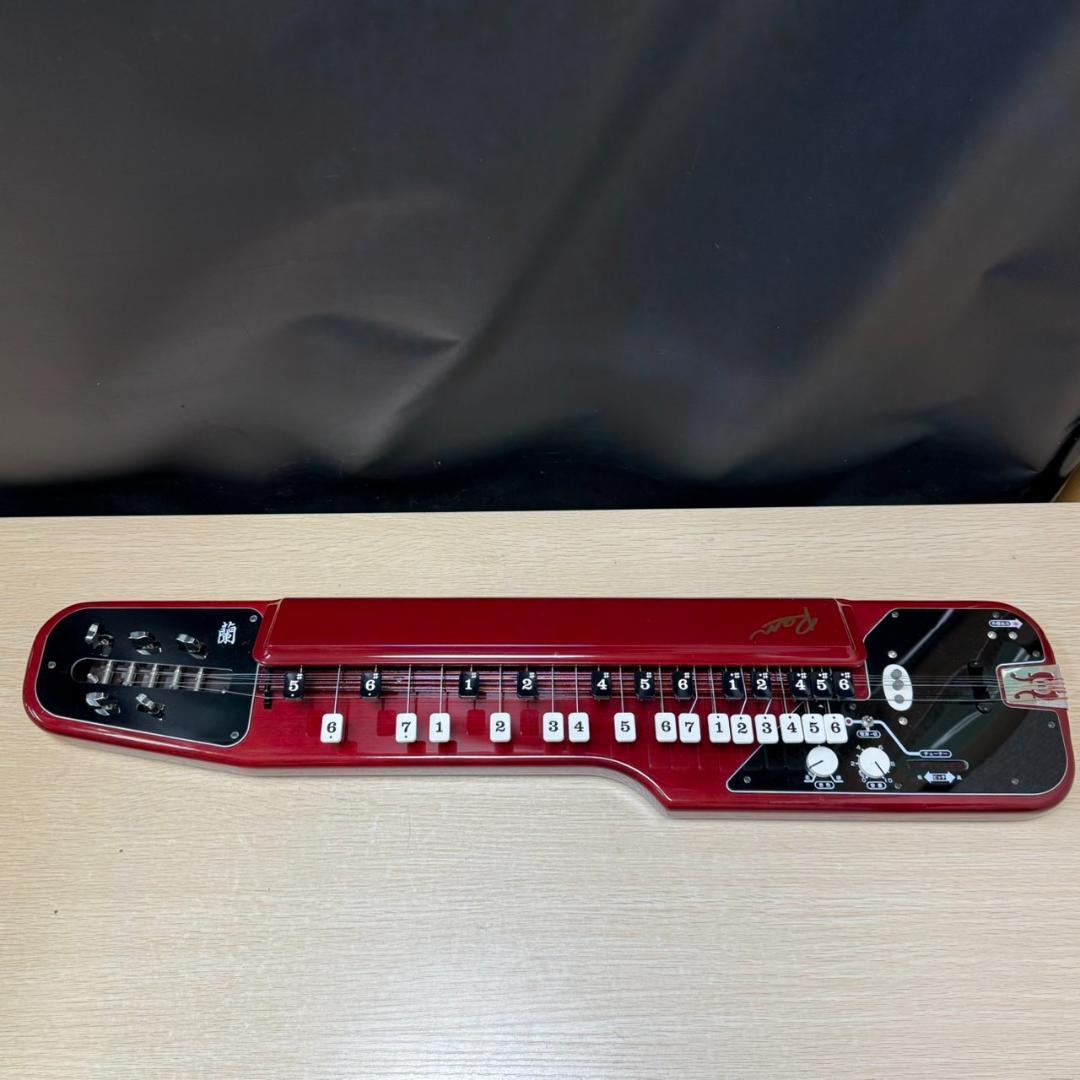 ★SUZUKI　電気　大正琴　蘭　アンプ付き