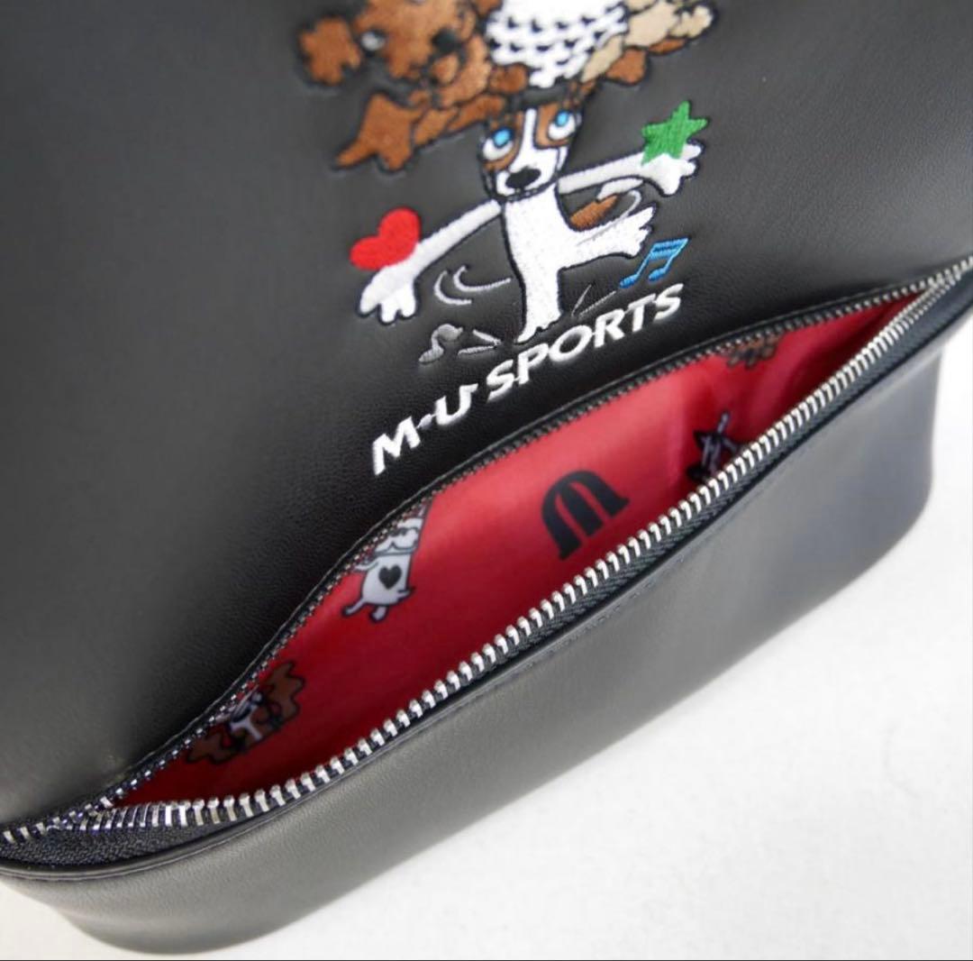 M-U SPORTS ブラックバックパック サイズF